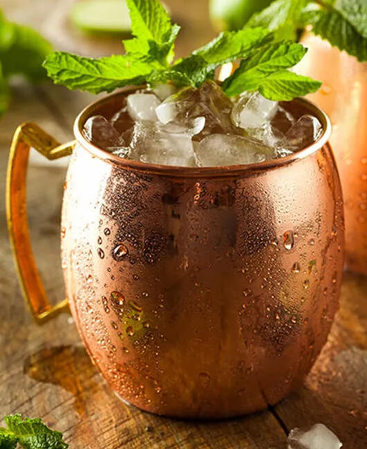 The Western-10k Bourbon, Ginger Beer, and Lime juice